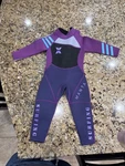 Manta Youth Surfing Full Body Suit - Size 2 Purple Excellent Condition. Fixed Price $12.59.