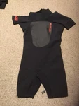 Nwt Hyperflex Flow Wetsuit. Men's L. Black And Red. Shorty. Sleeves.. Fixed Price $65.00.