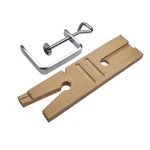 Jewelers Pin Peg Clamp V-slot Jewelry Workbench Ring Cutting Sawing. Fixed Price $18.90.
