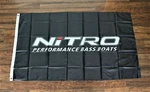 Nitro Performance Banner Flag Bass Boat Fishing Bait Shop Marina Store. Fixed Price $14.20.