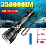 350000LM Scuba Diving Underwater Led Flashlight Dive Lighting. Fixed Price $17.09.