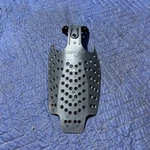 Cressi-sub Fin Blade / Foot Pocket Guard Black Perforated Shield Single Piece. Fixed Price $19.99.