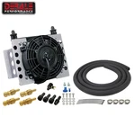 Derale 15 Row Atomic Plate & Fin Remote Transmission Cooler Kit (-6AN). Fixed Price $372.05.