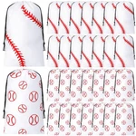 50 Pcs Baseball & Softball Snack Drawstring Bags 8X12 Large Plastic Goodie.... Fixed Price $26.01.