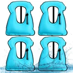 Jerify 4-PACK Inflatable Snorkel Vest Adults Portable Adjustable Kayaking Swim. Fixed Price $80.44.