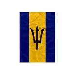 3DROSE Barbados Flag Towel - Caribbean Blue Yellow Trident 15X22 Multicolor. Fixed Price $11.49.