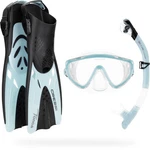 Cressi Adventure Set Clear/ice Cyan L/xl. Fixed Price $137.91.