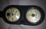 Sherwood Depth Gauge, Thermometer, Pressure And Compass Includes Hose.. Fixed Price $50.00.