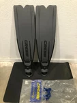 Cressi Gara 3000 Ld Fins Size 12-13, Grey Color 46/47, BH-135146, Made Italy. Fixed Price $124.55.