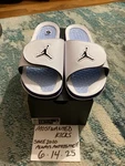 Ds 2025 Nike Air Jordan Hydro Retro New Emerald Grape Ice Black Men Sz 13. Fixed Price $59.99.