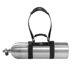 Xs Scuba Deluxe Tank Carrier With Shoulder Strap - Black. Fixed Price $42.00.