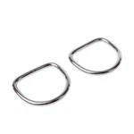 Ist DR4 Pair Of 6MM Thick 304 Stainless Steel Flat D-rings. Fixed Price $13.00.