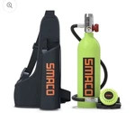 Smaco S400 1 Portable Mini Scuba Tank Underwater Diving Respirator Kit W/ Bag. Fixed Price $139.99.