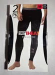 32 Degrees Men's Heat Base Layer Pant 2-PACK. Fixed Price $18.99.