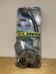Us Divers Aqua Sphere Admiral & Island Snorkel Mask Black. Fixed Price $29.99.