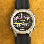 Mares Sirius Wrist Watch Dive Computer Silver - Color Screen Rechargeable Scuba. Fixed Price $593.95.
