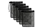 Mesh Drawstring (24 Bags) Camping, Collectibles, Black Nylon 8"X14". Fixed Price $34.99.