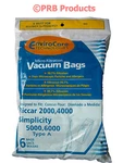 Type Bag Fits Simplicity Upright Vacuum Cleaner Model 5000 6000 Symmetry. Fixed Price $45.09.