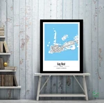 West Florida Vacation Location Map Poster Print Gift Wall Art Decor The Keys. Fixed Price $29.99.