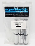 Brand New Aquasketch Minno 5" Waterproof Numbered Lined Vellum (3) SL61 Nos. Fixed Price $24.99.