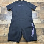 Neosport Mens Wetsuit Black Neoprene 2MM Shorty Sz 14 Diving. Fixed Price $26.86.