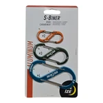 Nite Assorted S-biner Keyring Aluminum Dual Carabiner Snap Hook 3 Size Pack. Fixed Price $10.95.
