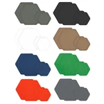 Aid Tenacious Tape Repair Patches For Jackets, Outdoor Gear, 2.5" 1.5" Hex. Fixed Price $14.99.