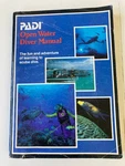 Padi Open Water Divers Manual Scuba Diving Book Fair Condition. Fixed Price $9.95.