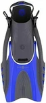 Aqualung Sport Hingeflex Ii Blue Fins Adult Size S/m. Fixed Price $24.95.