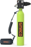 Smaco Mini Scuba Tank 0.5L, 3000PSI/200BAR Max Psi, 33FT Support About 6 Minutes. Fixed Price $137.50.