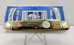 Case Classic 52094SP Muskrat 1994 Stag Cartridge Shield. Fixed Price $550.00.