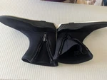 Deep See Neoprene Wetsuit Dive Boots Us 9 Black Zipper - Surf, Scuba, Snorkel. Fixed Price $19.99.