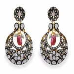 Oscar Designer Bohemian Cz Stone Handmade Round Earrings Jewelry Women 1030. Fixed Price $20.81.