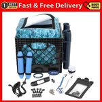 Mossy Oak 24 Piece Kayak Storage Crate With Dry Bag, Fishing Accessories Kit. Fixed Price $35.99.