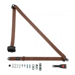 Front Automatic Seat Belt For Mitsubishi Delica Space Gear 1995 Shape Black. Fixed Price $152.91.