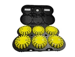 Powerflare PF-200R Rechargeable 6-PACK Led Safety Lights W/ Charging Base-case. Fixed Price $499.00.