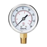 Senctrl Pressure Gauge, 2" Dial, 1/4 Npt Lower Mount,. Fixed Price $15.66.