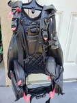 Atomic Aquatics BC2 Bcd Med/lg Black 2024 + SS1 Titanium Alt Air Inflator. Fixed Price $1125.00.