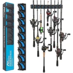 Innovative Grip Design Fishing Rod Holder, 9 Capacity. Fixed Price $41.99.