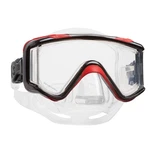 Scubapro Crystal Vu Plus W/ Purge Masks, Black/red/gray. Fixed Price $139.00.