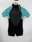 New O'neill Wetsuit Youth Reactor Ii 2MM Back Zip S/s Spring Size 14. Fixed Price $53.99.