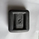 Sea Pearls Uncoated Lace Through Lead Diving Weight 5 Lb. Fixed Price $18.00.