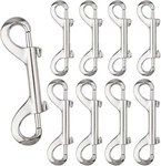 8PC Double Ended Bolt Snap Hooks, Zinc Alloy Heavy Duty Trigger. Fixed Price $18.99.