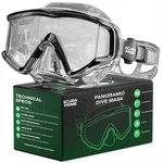Pano 3 Scuba Diving Mask, Tempered Glass Snorkel Three-window Mask.... Fixed Price $84.18.