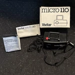 Vivitar Micro 110 Pocket Film Camera With Original Box Vintage Nos. Fixed Price $18.75.