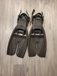 Scubapro Twin Jet Max Split Fins Large Black Used. Fixed Price $124.99.
