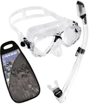 Cressi Adult Snorkeling Kit Mask & Dry-snorkel Soft Silicone, Perfect Seal,. Fixed Price $64.95.