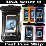 Waterproof Dry Pouch Bag Protector Case Cover For All Cell Phone Universal Pda. Fixed Price $6.99.