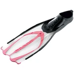 Used Cressi Pluma Full Foot Fins-clear / Pink 2-3 EU:33-34. Fixed Price $22.95.