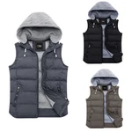 Zshow Men's Outdoor Vest Removable Hooded Padded Puffer Waterproof Jacket. Fixed Price $59.99.